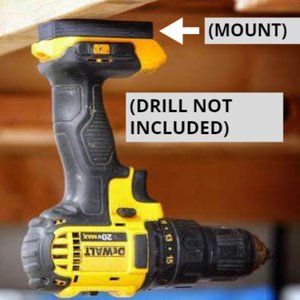 DeWALT Tool and Battery Holder/Organizer/Mount